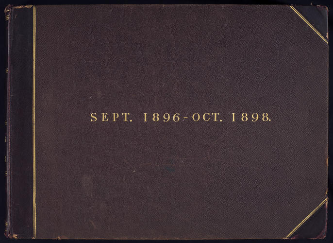 Album: Connaught Album. September 1896 - October 1898. Vol. IV