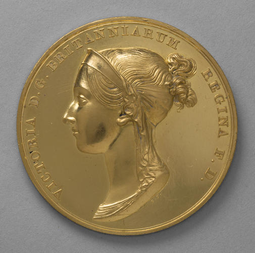 Medal commemorating the coronation of Queen Victoria