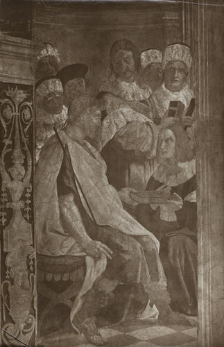 Justinian Receiving the Pandects from Trebonianus