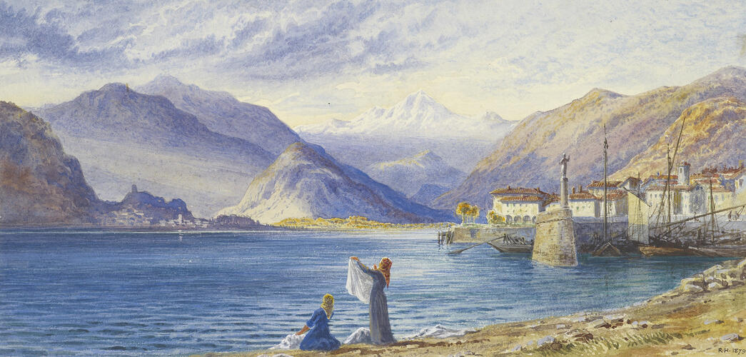 Baveno seen from Pallanza, Lake Maggiore