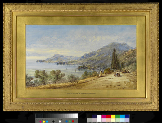 Monaco: Monte Carlo and Roquebrune from the Corniche Road