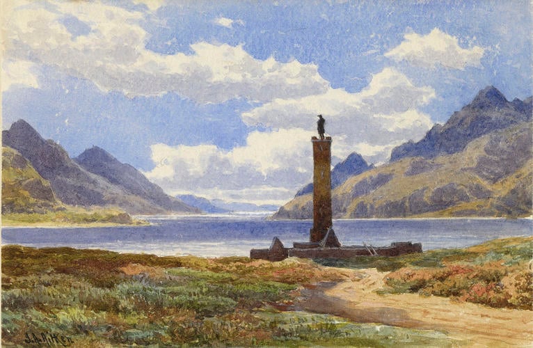 Monument to Prince Charles Edward at Glenfinnan