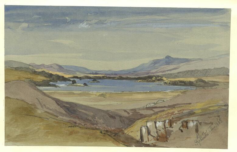 A picnic by Loch Muick