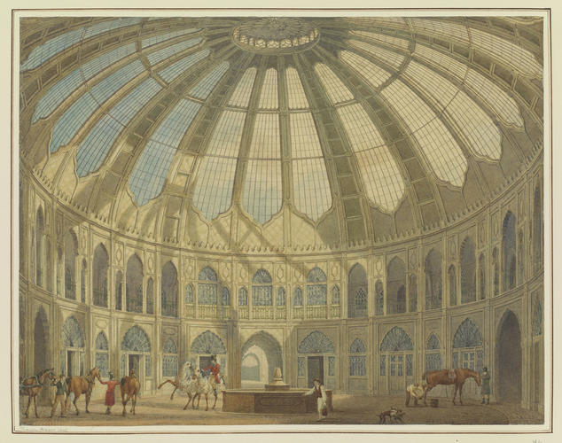 Brighton Pavilion: Interior of Stables