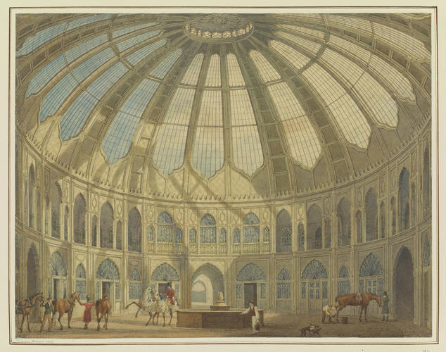 Brighton Pavilion: Interior of Stables Brighton Pavilion: Interior of Stables