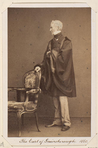 The Earl of Gainsborough. 1860. [Royal Household Portraits. Volume 55. ]