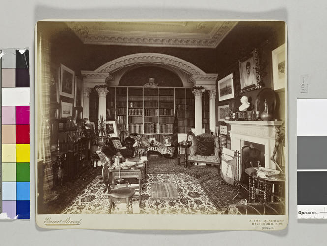 Duke of Teck's Sitting Room, White Lodge, Richmond Park. [Royal Residences 4. ]