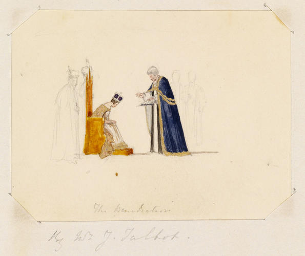 Master: THE QUEEN. RECOLLECTIONS OF THE CORONATION
Item: The Benediction at Queen Victoria's coronation Master: THE QUEEN. RECOLLECTIONS OF THE CORONATION
Item: The Benediction at Queen Victoria's coronation