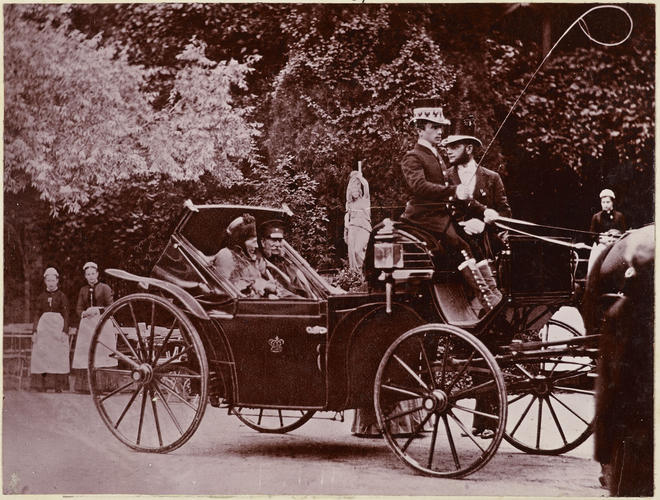 The Emperor and Empress of Germany. [Album: Photographic Portraits Vol. 5/63 1875-1889]