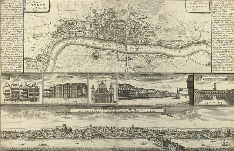 A Plan of London as in Queen Elizabeth's Days