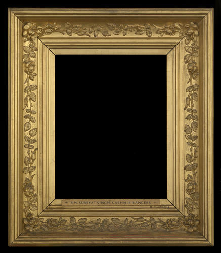 Frame for RCIN 403812, Swoboda, Muhammad Bey, Subadar, Bahadur, 1st Madras Lancers Frame for RCIN 403812, Swoboda, Muhammad Bey, Subadar, Bahadur, 1st Madras Lancers