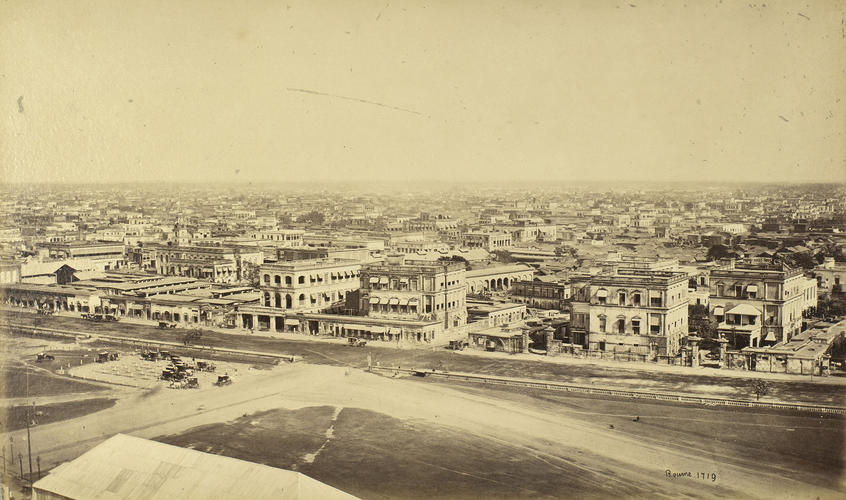 Calcutta. Panoramic view from Ochlerlony Monument: Prince of Wales Tour of India 1875-6 (vol. 3) Calcutta. Panoramic view from Ochlerlony Monument: Prince of Wales Tour of India 1875-6 (vol. 3)
