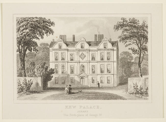 Kew Palace, the birthplace of George IV Kew Palace, the birthplace of George IV