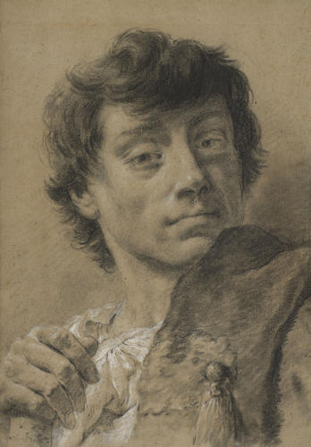 An idealised self-portrait as a young man An idealised self-portrait as a young man