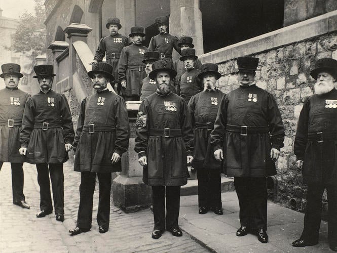 Yeoman Warders at the Tower of London