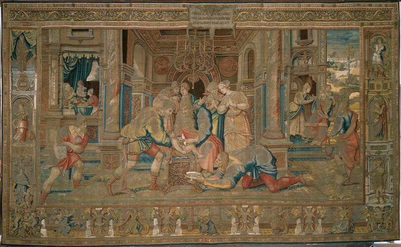 Master: The Story of Abraham Series
Item: 'The Circumcision of Isaac' and 'The Expulsion of Hagar' Master: The Story of Abraham Series
Item: 'The Circumcision of Isaac' and 'The Expulsion of Hagar'
