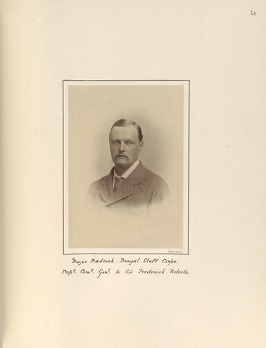 General Sir Alexander Robert Badcock (1844-1907)