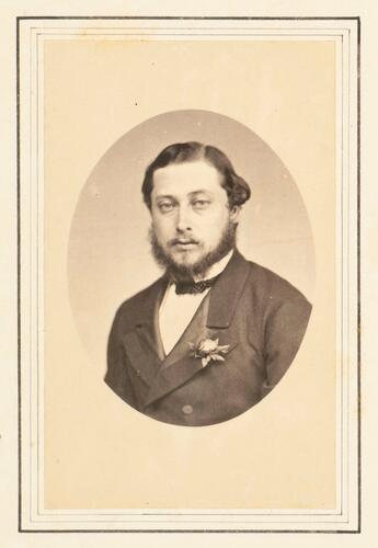 Edward VII (1841-1910), when Prince Albert Edward of Wales