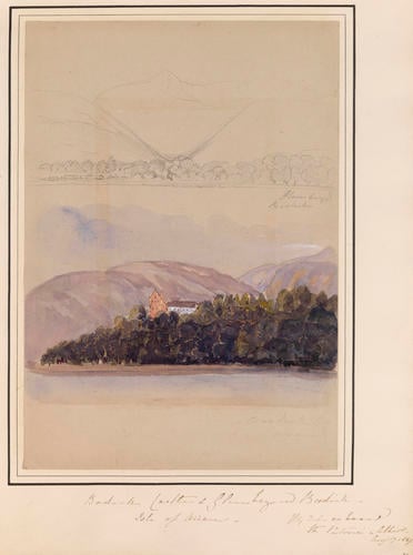 Item: Brodick Castle & Glen beyond Brodick - Isle of Arran -