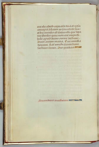 Horae B. Mariae Virginis. []