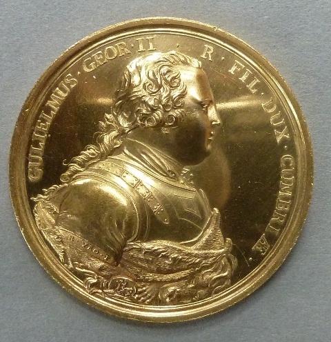 Medal commemorating the Battle of Culloden Medal commemorating the Battle of Culloden