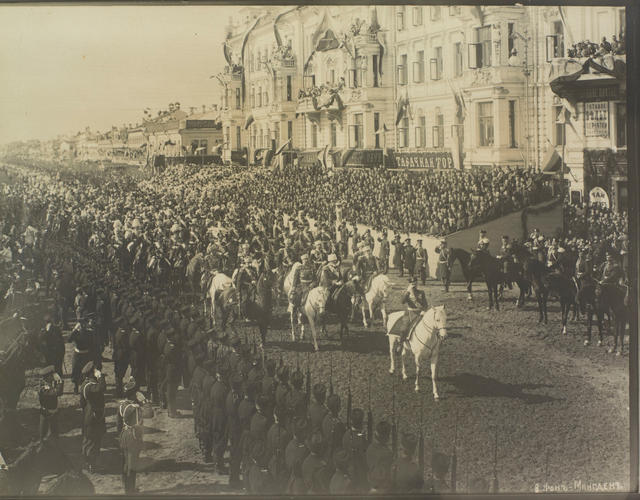 The Coronation Procession of Nicholas II, Emperor of Russia The Coronation Procession of Nicholas II, Emperor of Russia