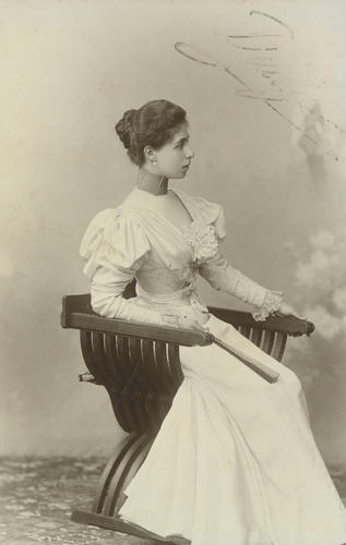 Princess Victoria Melita of Saxe-Coburg and Gotha (1876-1936), when Grand Duchess of Hesse