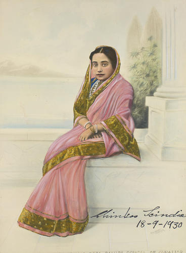 Maharani Chinku Bai Raje Scindia of Gwalior Maharani Chinku Bai Raje Scindia of Gwalior