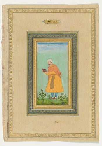 Master: Album of Mughal Portraits
Item: Portrait of Hakim Abul-Fath Master: Album of Mughal Portraits
Item: Portrait of Hakim Abul-Fath