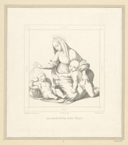 The Virgin and Sleeping Child with the Infant Baptist [`Madonna del Velo?]