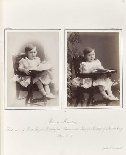 Prince Maurice of Battenberg, 1894 [in Portraits of Royal Children Vol. 41 1893-1894]