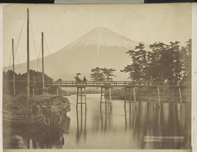 'View from Bridge Tagonourabashi to Fudzisan'