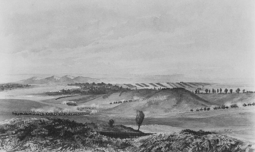 Field-day at Aldershot, 9 July 1859