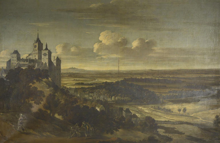 View of the Castle at Cleves looking North