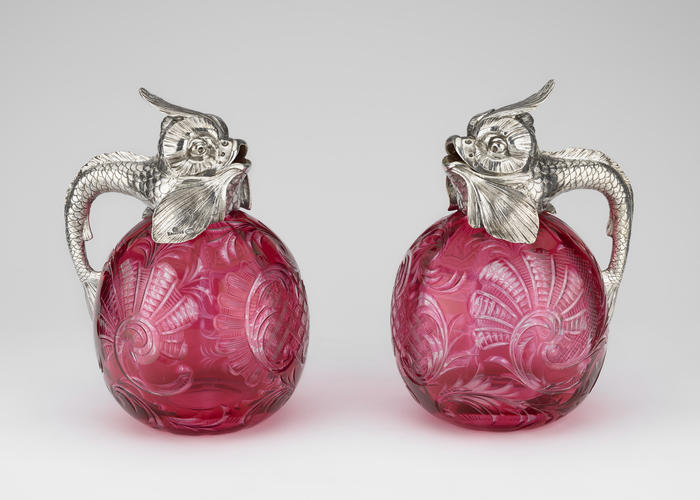 Pair of decanters