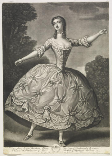 Mademoiselle Auretti, dancer