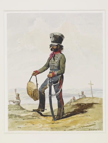 Spanish Army. Dragoon, Don Mina's Corps, 1812
