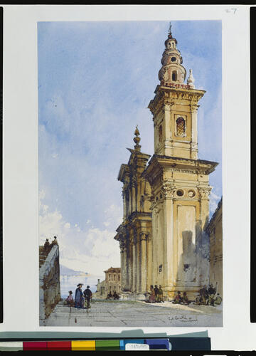 Menton: church of St Michel