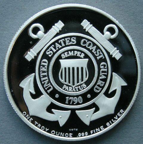 U. S. A. Medal commemorating the U. S. Coast Guard training ship 'Eagle' U. S. A. Medal commemorating the U. S. Coast Guard training ship 'Eagle'