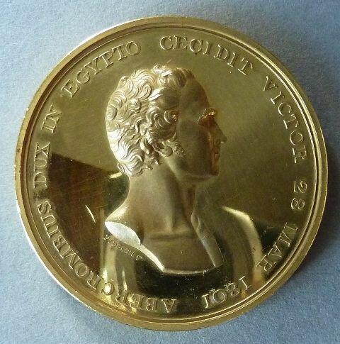 Tribute medal to the 42nd Regiment from the London Highland Society