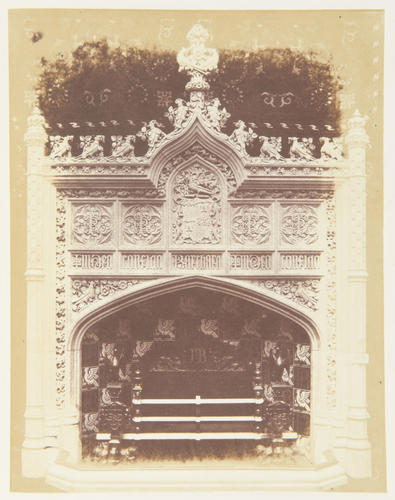 'Mediaeval fire-place'