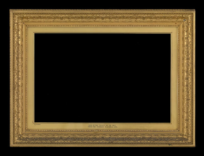 Frame for RCIN 403860, Barners, The Valley of Dee Frame for RCIN 403860, Barners, The Valley of Dee