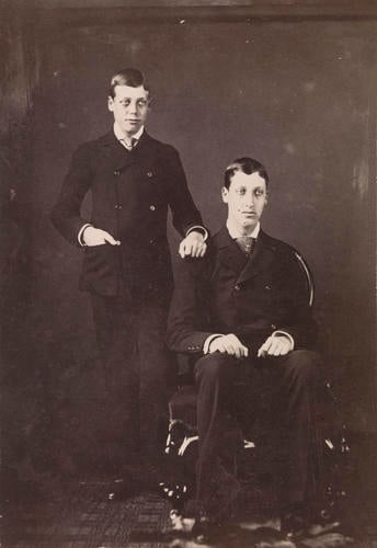 Prince George of Wales and Prince Albert Victor of Wales, 1881