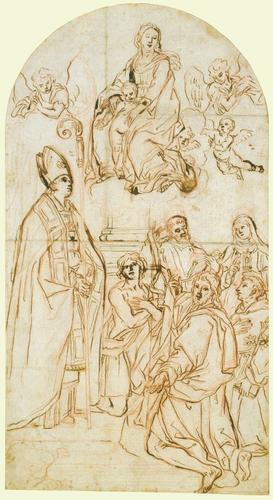 The Madonna and Child with saints