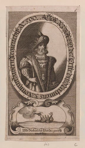 Master: [The Dukes of Bavaria from 538-1679]
Item: GARIBALD der Erste Diss Nahmens 3 Konig in Bayern