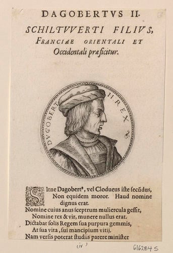 Master: [Medals of Merovingian and Carolingian Kings of France]
Item: DVGOBERT II REX