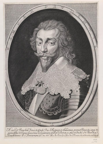Henry di Bourbon Prince de Conde Duc d'Anguien et Chauroux