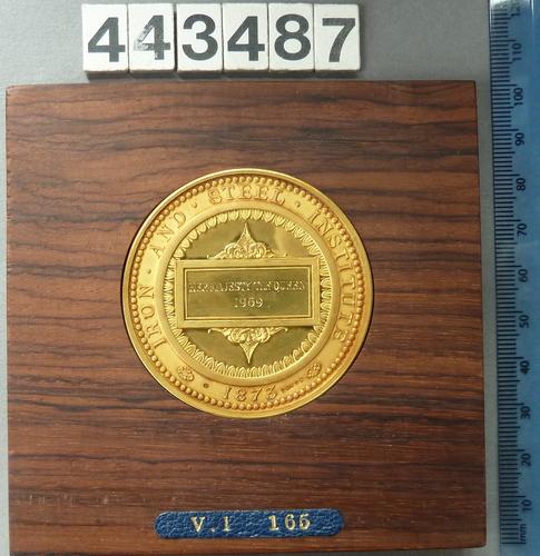 Prize medal of the Iron and Steel Institute Prize medal of the Iron and Steel Institute