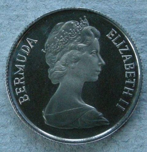 Bermuda. Proof 10 cents, 1983