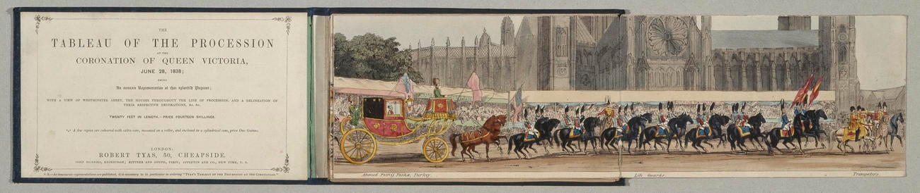 Tableau of the Procession at the Queen's Coronation